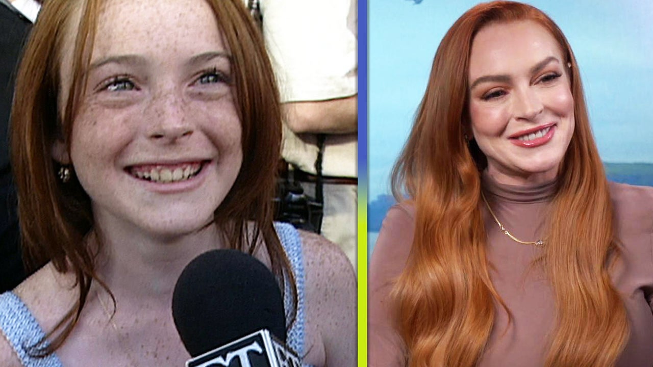 Lindsay Lohan Recreates Iconic 'Parent Trap' Scene With Jimmy Fallon on